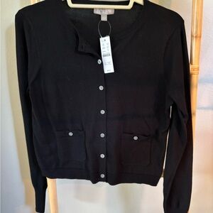 J. Crew Black Women's cardigan